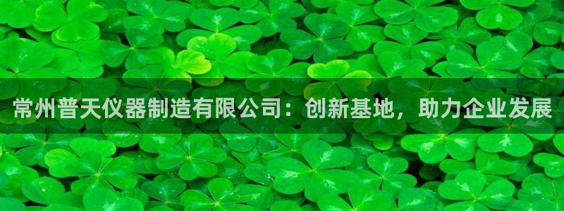 天宏娱乐石叔简介图片：常州普天仪器制造有限公司：创新基地，助