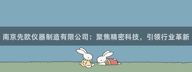 天宏娱乐可靠吗：南京先欧仪器制造有限公司：聚焦精密科技，引领